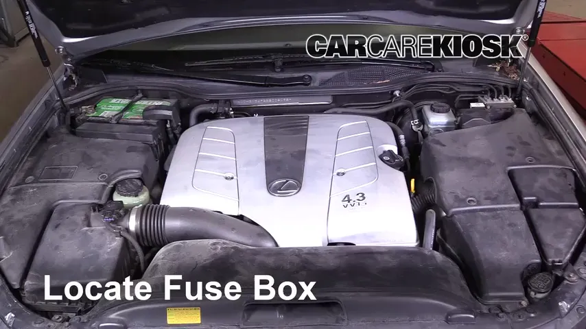 2005 Lexus LS430 4.3L V8 Fuse (Engine) Replace